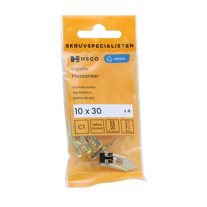 Gipsfix Enkelgips 10 x 30 mm 4-pack Heco